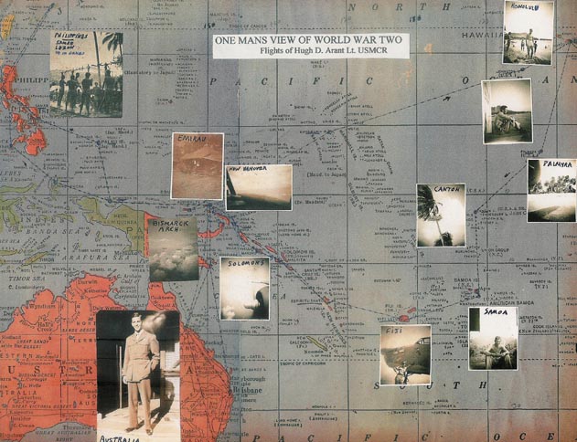 Flights of Lieutenant Hugh D. Arant